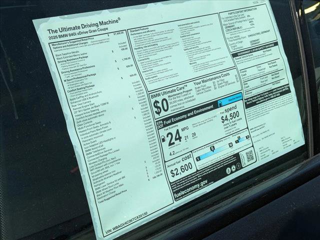 New 2026 BMW 840i xDrive image 19