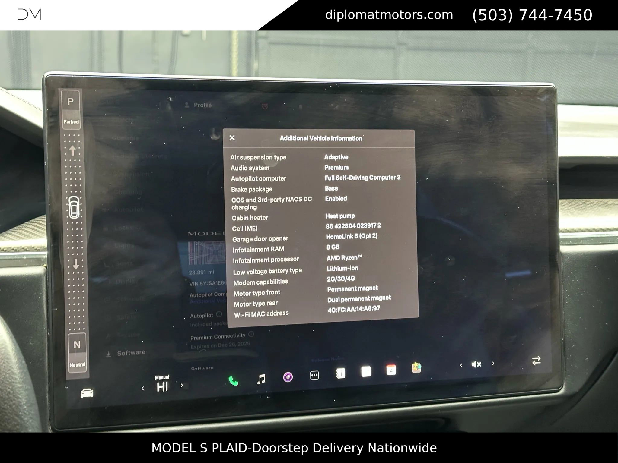 Used 2021 Tesla Model S Plaid image 27