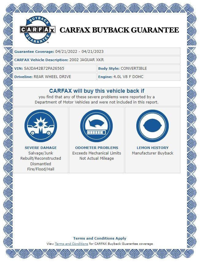 Used 2002 Jaguar XK8 Convertible image 14