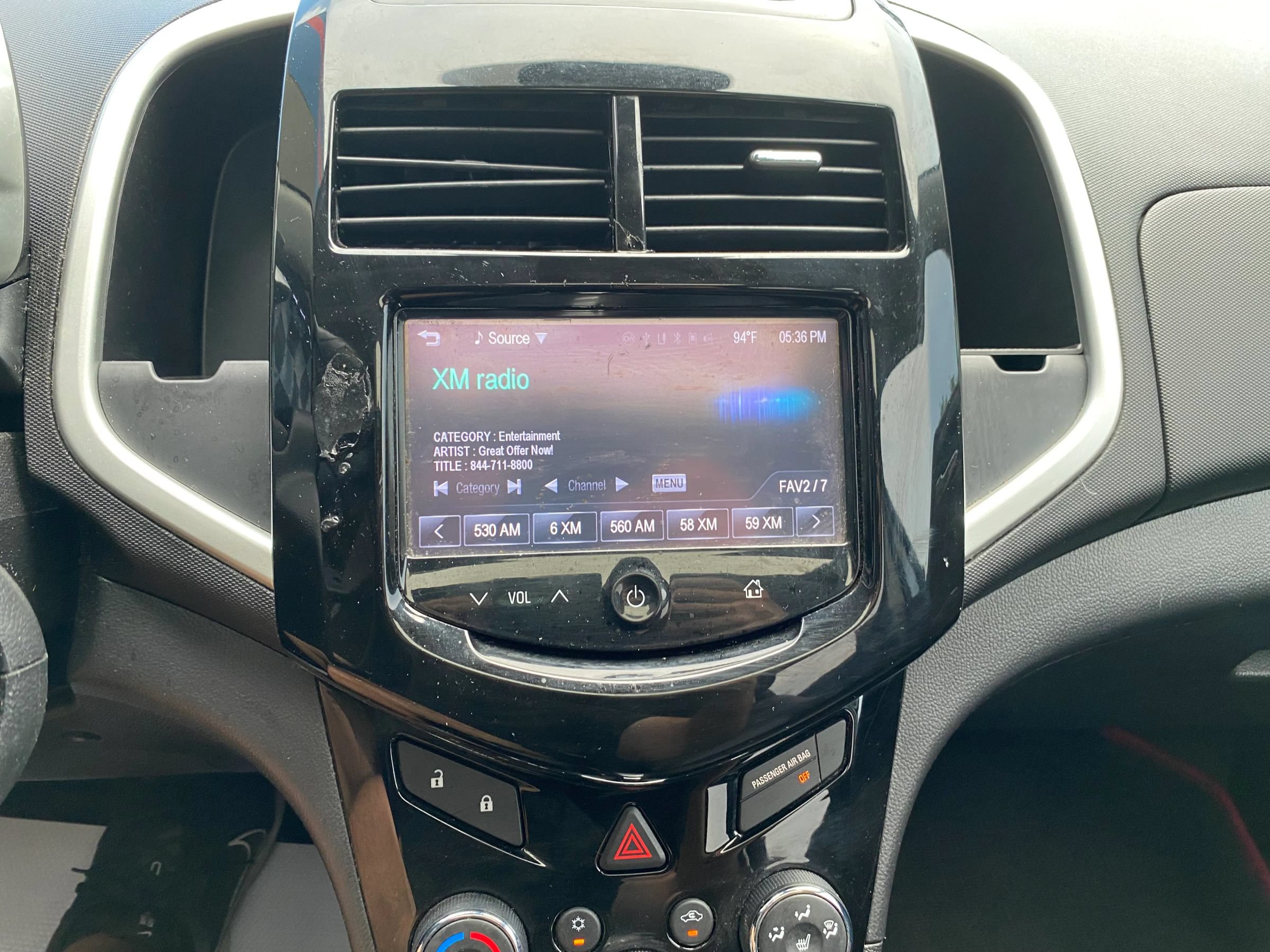 Used 2016 Chevrolet Sonic RS w/ Driver Confidence Package FWD image 19