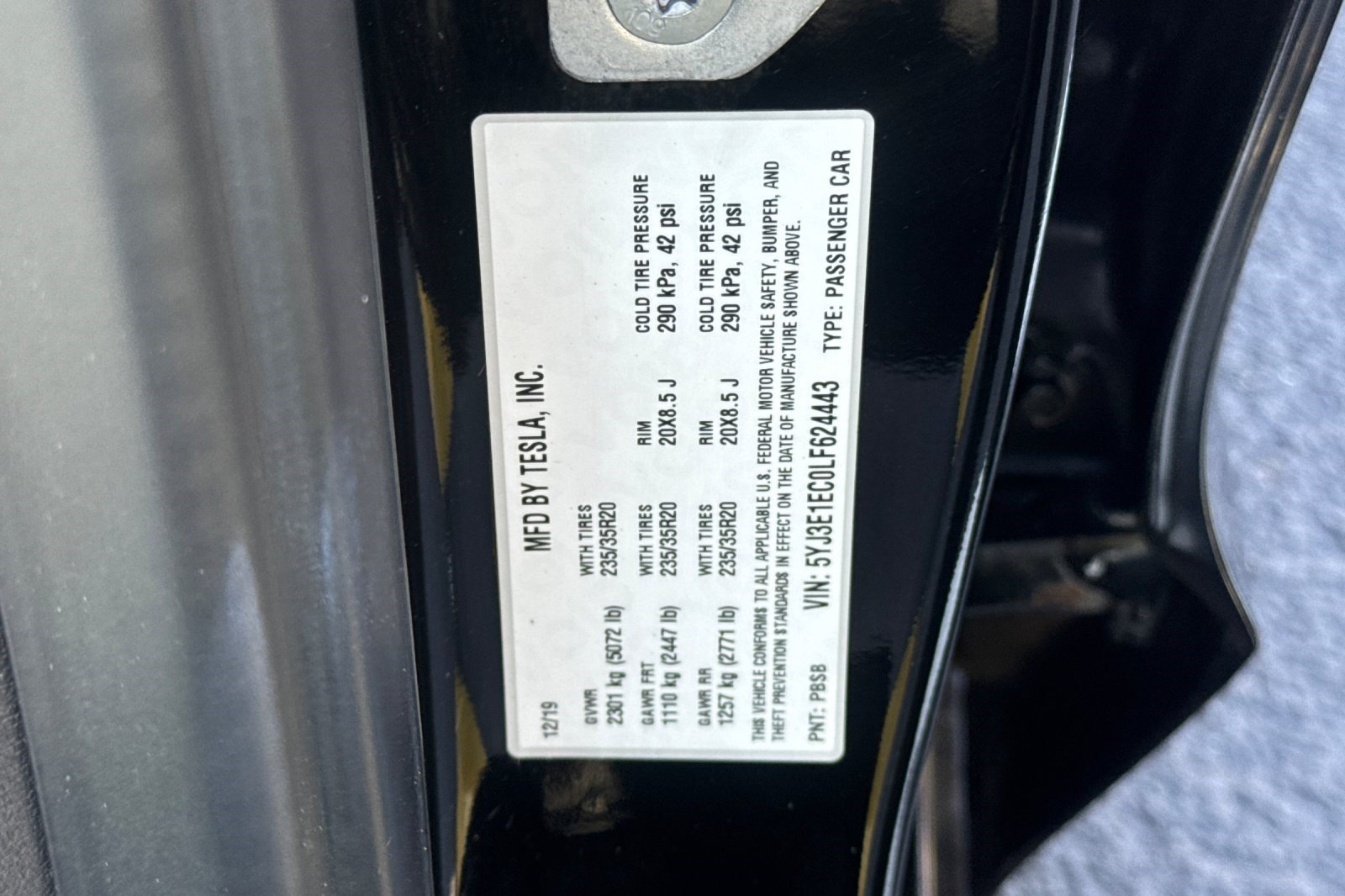 Used 2020 Tesla Model 3 Performance AWD/4WD image 18