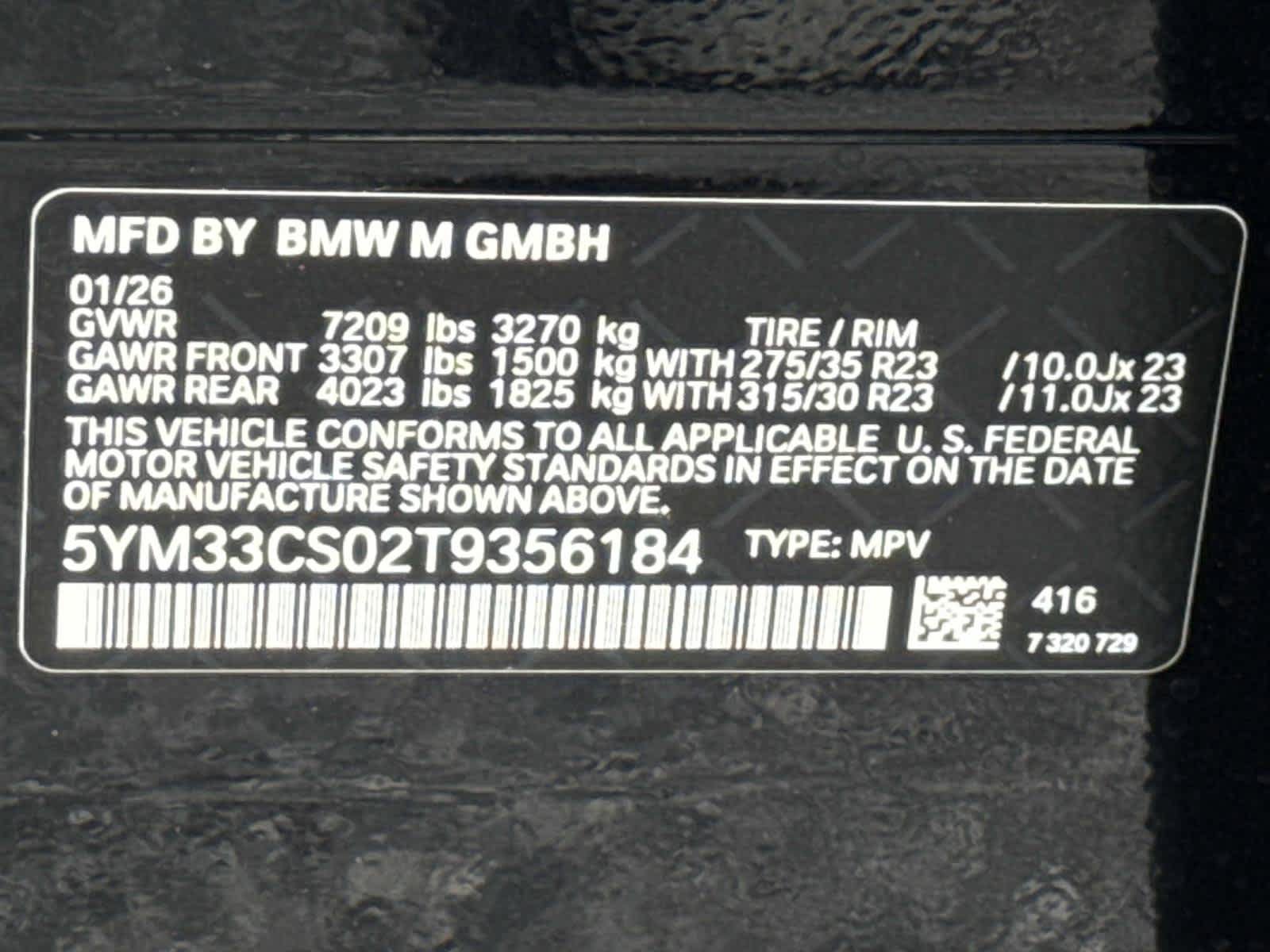 New 2026 BMW XM Label Red AWD/4WD image 30