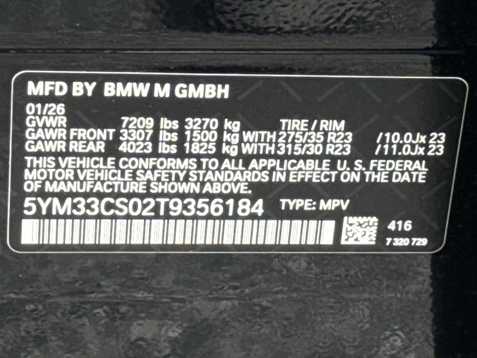 New 2026 BMW XM Label Red AWD/4WD image 30