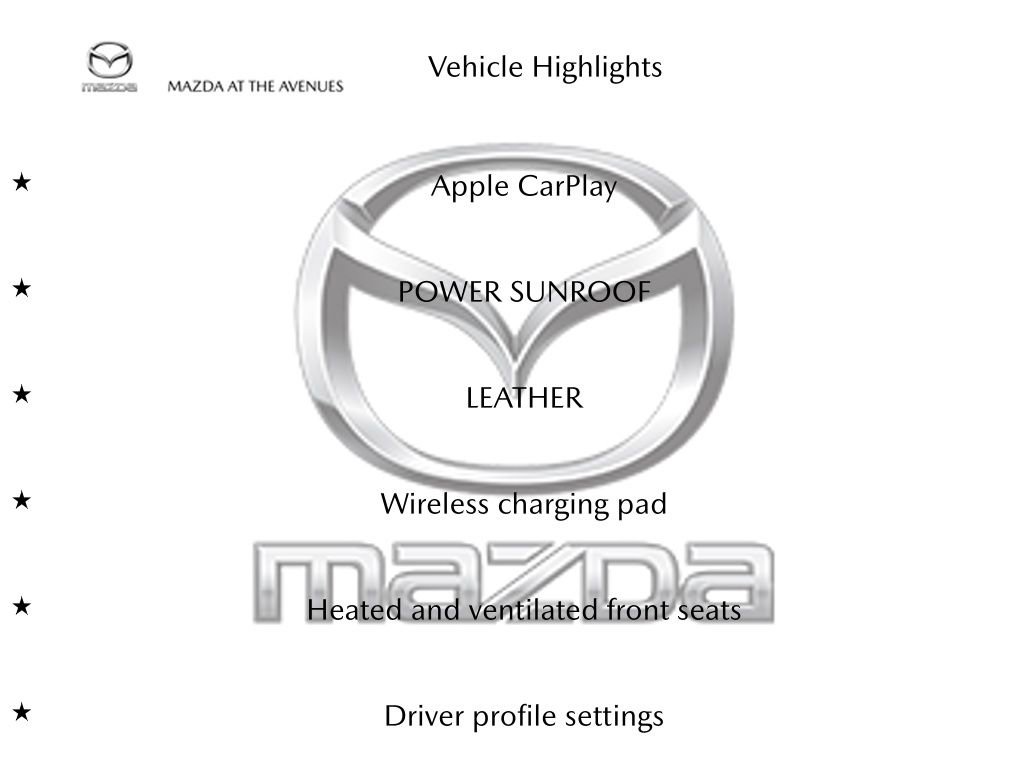Certified 2025 MAZDA CX-70 Plug-In Hybrid w/ Premium Pkg image 14