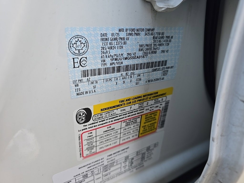 Used 2025 Ford Expedition Platinum w/ Platinum Ultimate Package image 12