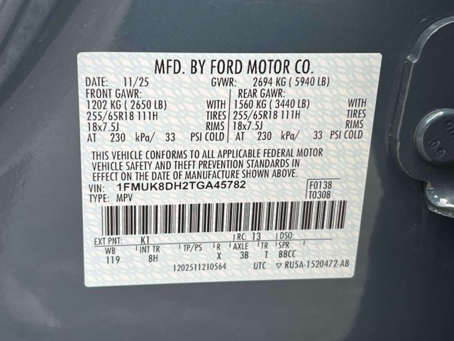Used 2026 Ford Explorer Active AWD/4WD image 24