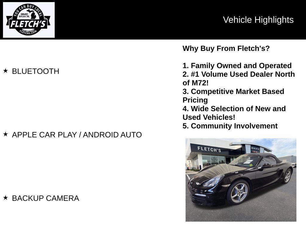 Used 2015 Porsche Boxster RWD image 2