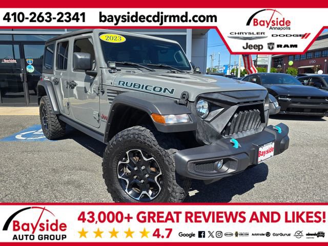 Used 2023 Jeep Wrangler Unlimited Rubicon w/ Cold Weather Group AWD/4WD image 1