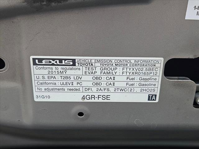 Used 2015 Lexus IS 250 w/ F-Sport Package RWD image 23