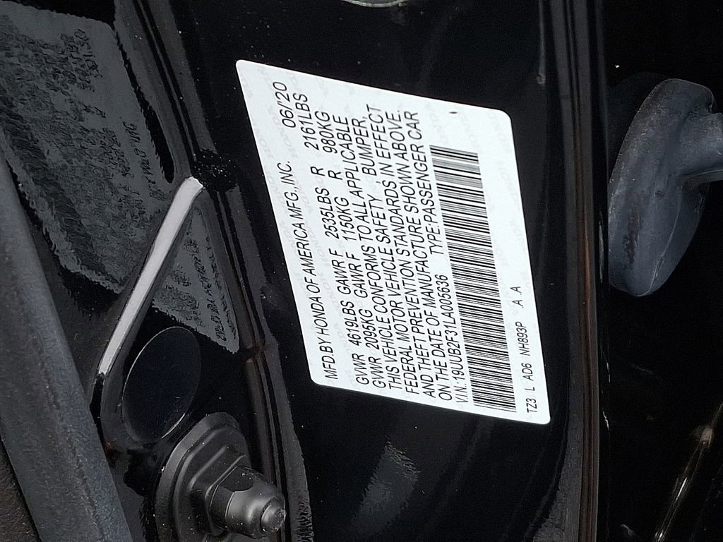 Certified 2020 Acura TLX V6 image 27