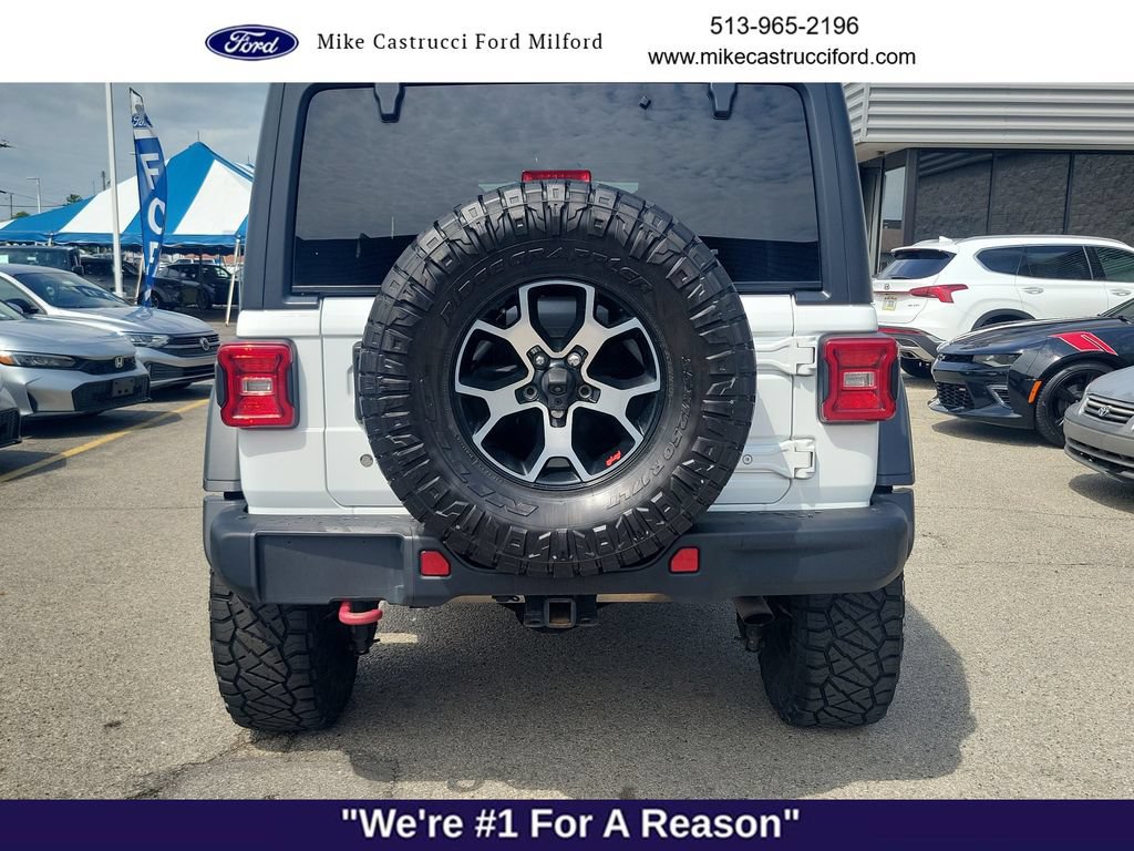 Used 2018 Jeep Wrangler Unlimited Rubicon w/ Steel Bumper Group AWD/4WD image 4