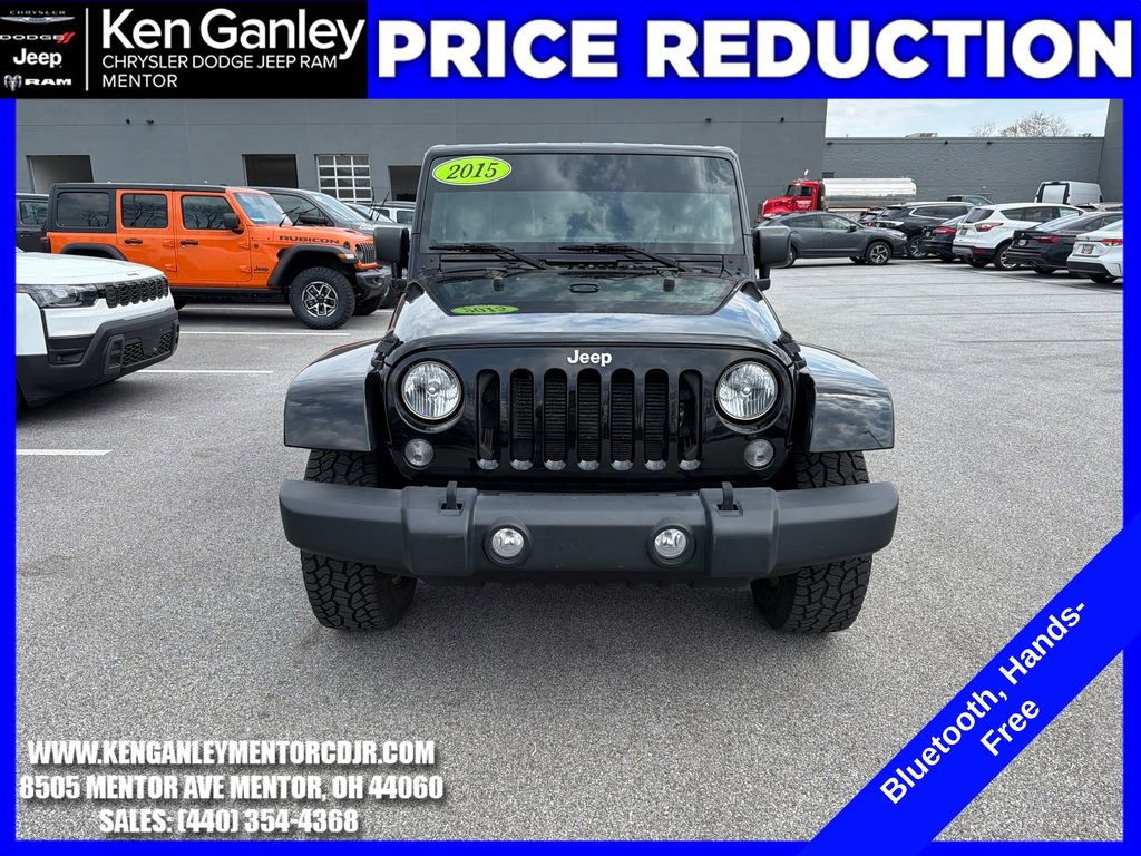 Used 2015 Jeep Wrangler Sahara w/ Connectivity Group image 2