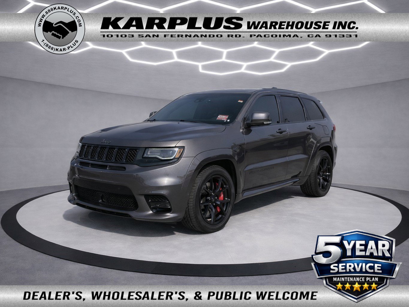Used 2018 Jeep Grand Cherokee SRT w/ Trailer Tow Group IV video 1