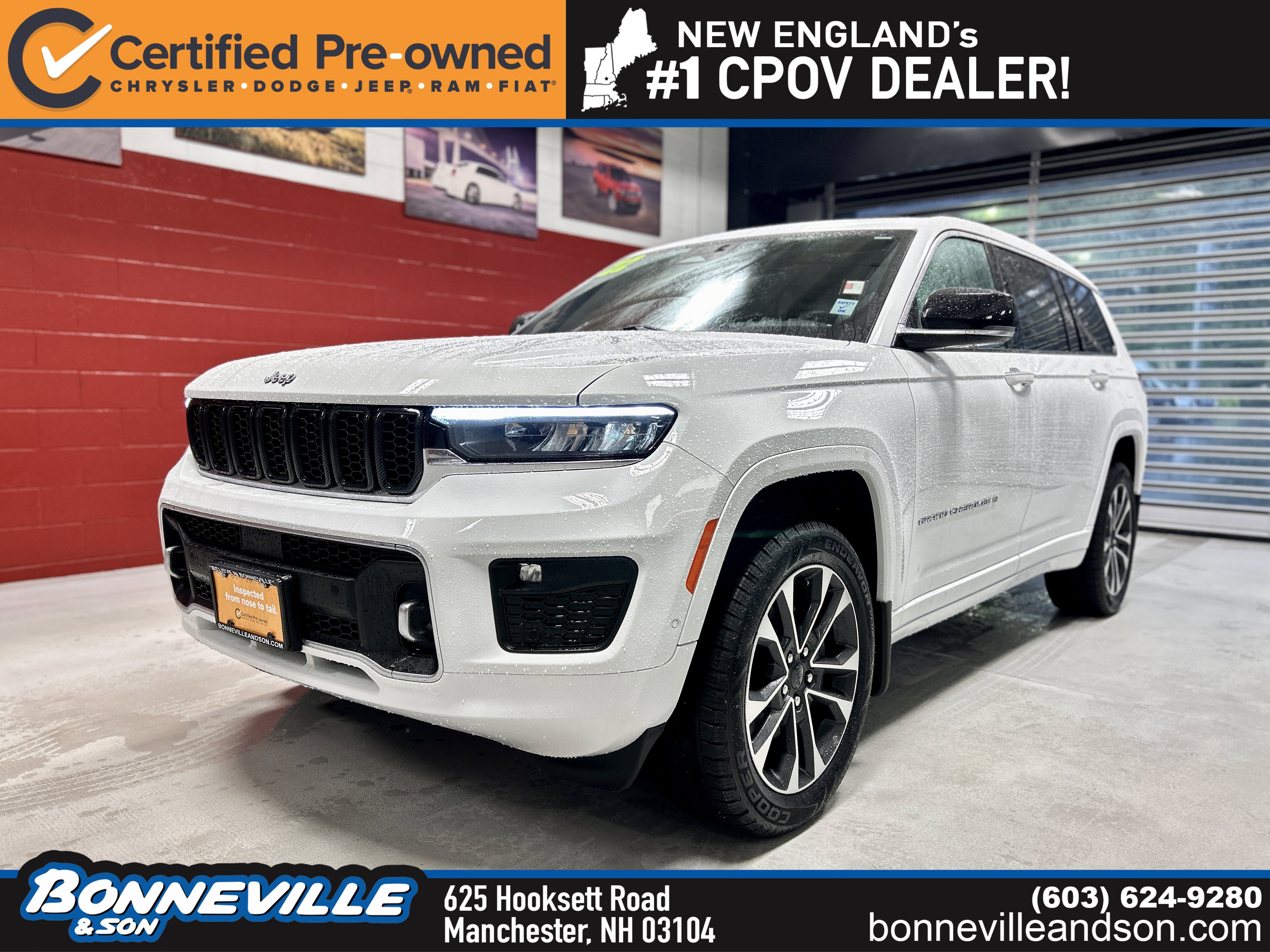 Certified 2022 Jeep Grand Cherokee L Overland w/ MOPAR Finishing Package AWD/4WD video 1