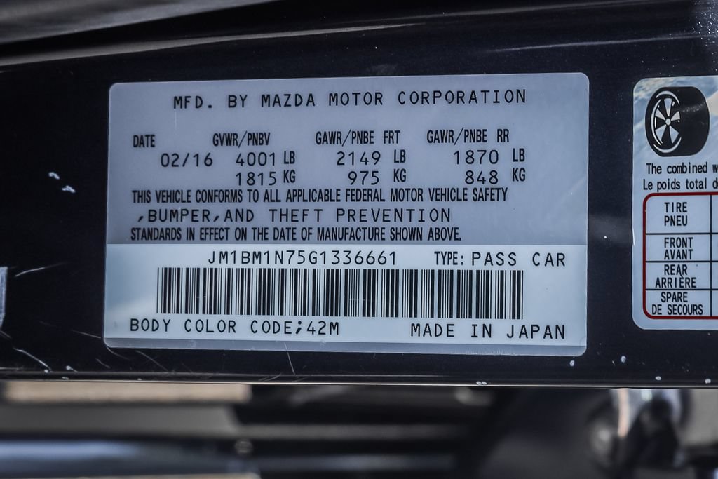 Used 2016 MAZDA MAZDA3 i Grand Touring FWD image 29