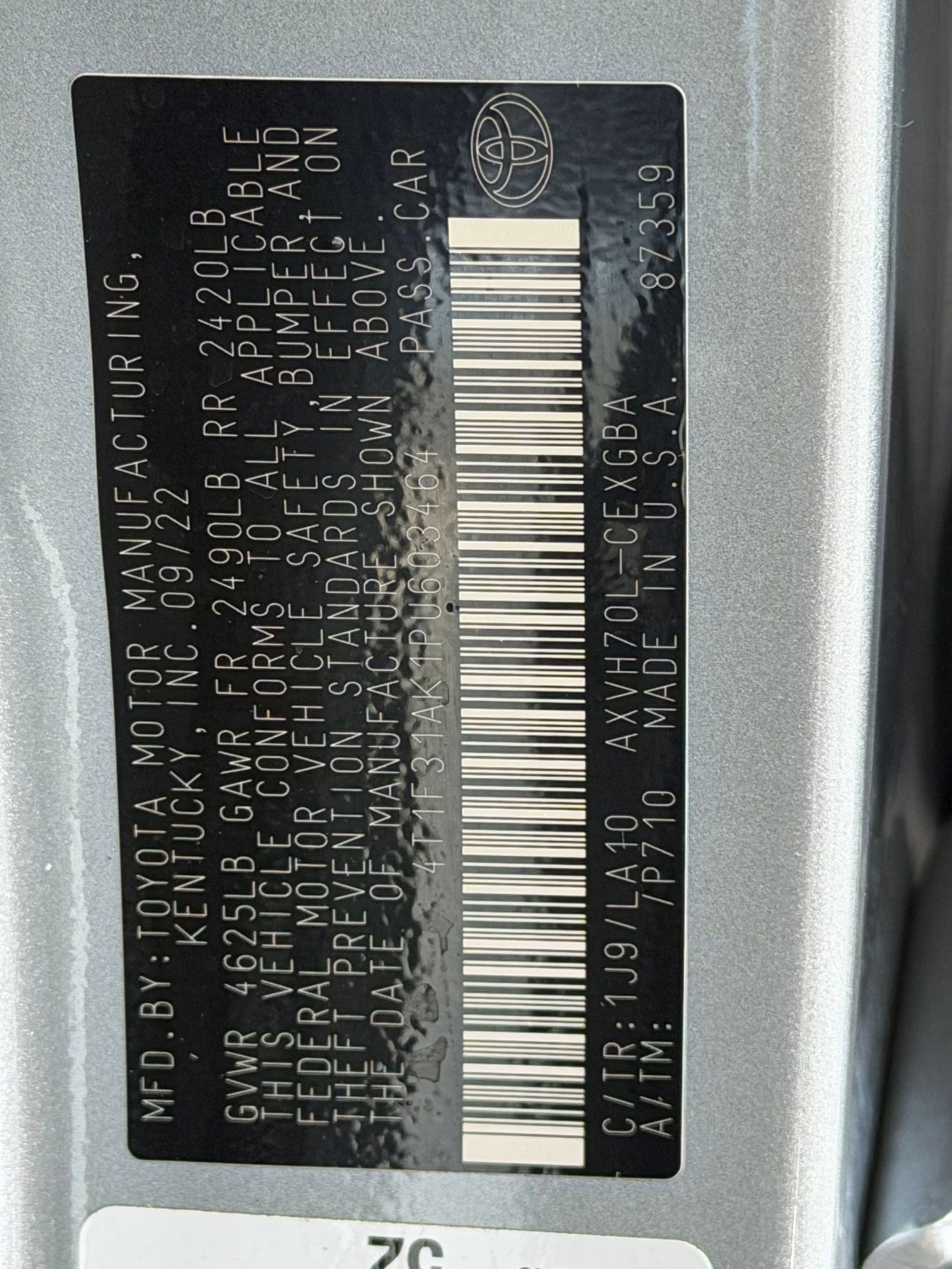 Used 2023 Toyota Camry XLE FWD image 23