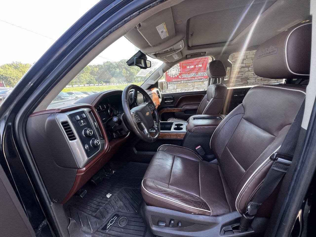 Used 2015 Chevrolet Silverado 1500 High Country w/ High Country Premium Package AWD/4WD image 16
