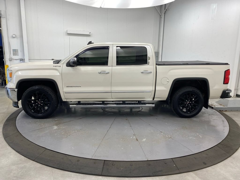 Used 2015 GMC Sierra 1500 SLT w/ SLT Crew Cab Value Package AWD/4WD image 4