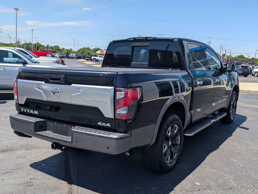 Used 2021 Nissan Titan Platinum Reserve w/ Moonroof Package AWD/4WD image 7