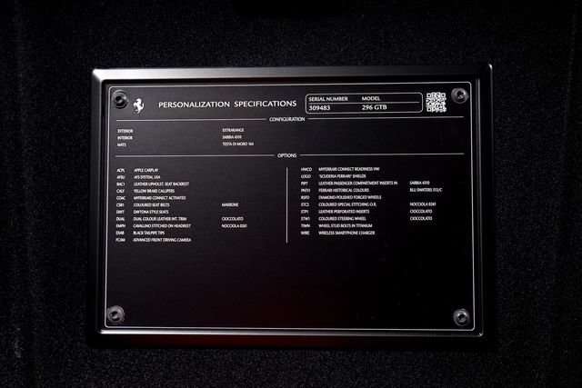 Certified 2024 Ferrari 296 GTB RWD image 60