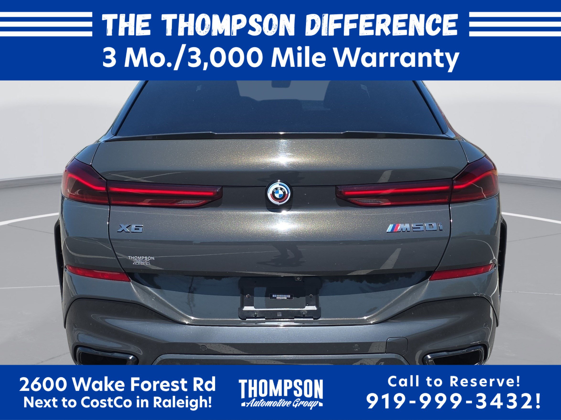 Used 2023 BMW X6 M50i w/ Executive Package AWD/4WD image 4