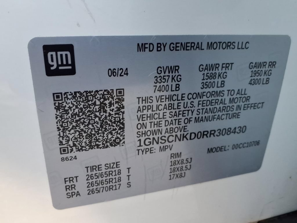 Certified 2024 Chevrolet Tahoe LT RWD image 31