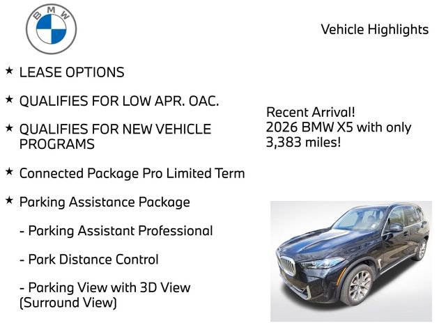 Used 2026 BMW X5 xDrive40i w/ Climate Comfort Package image 4