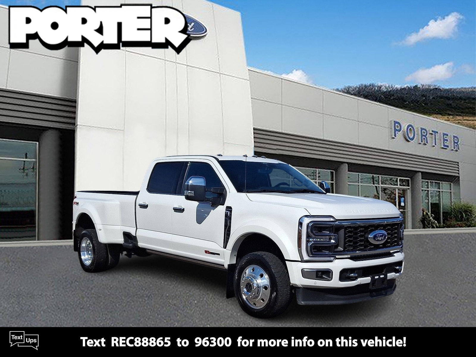 Certified 2024 Ford F450 Platinum w/ FX4 Off-Road Package