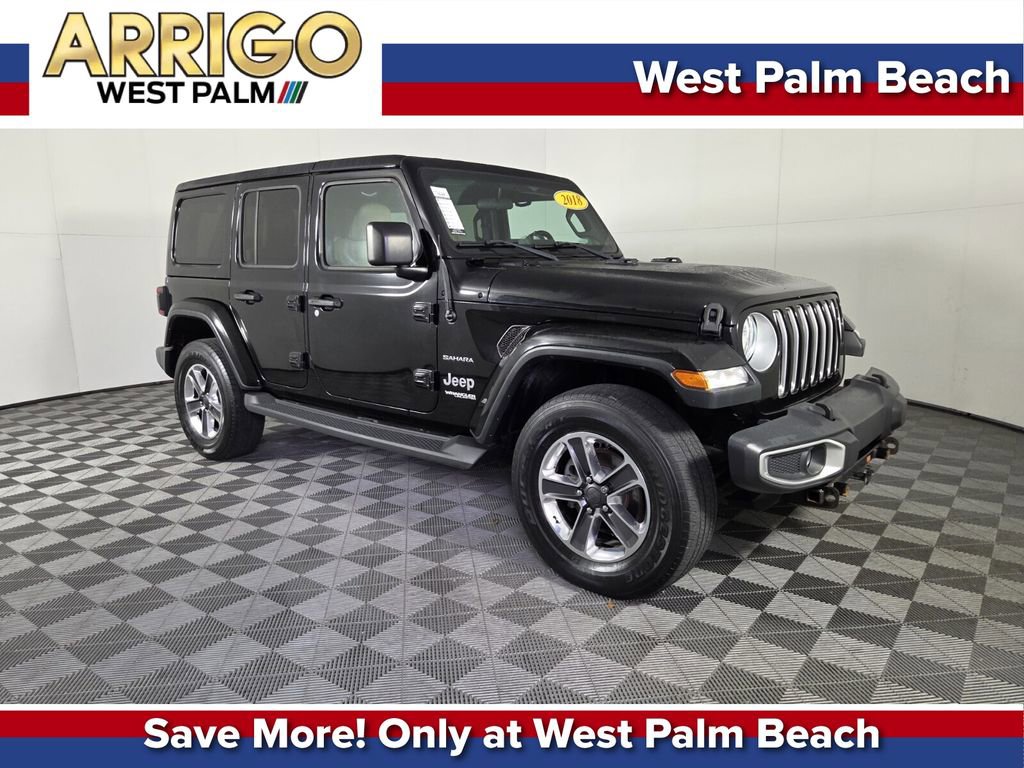 Used 2018 Jeep Wrangler Unlimited Sahara w/ Safety Group