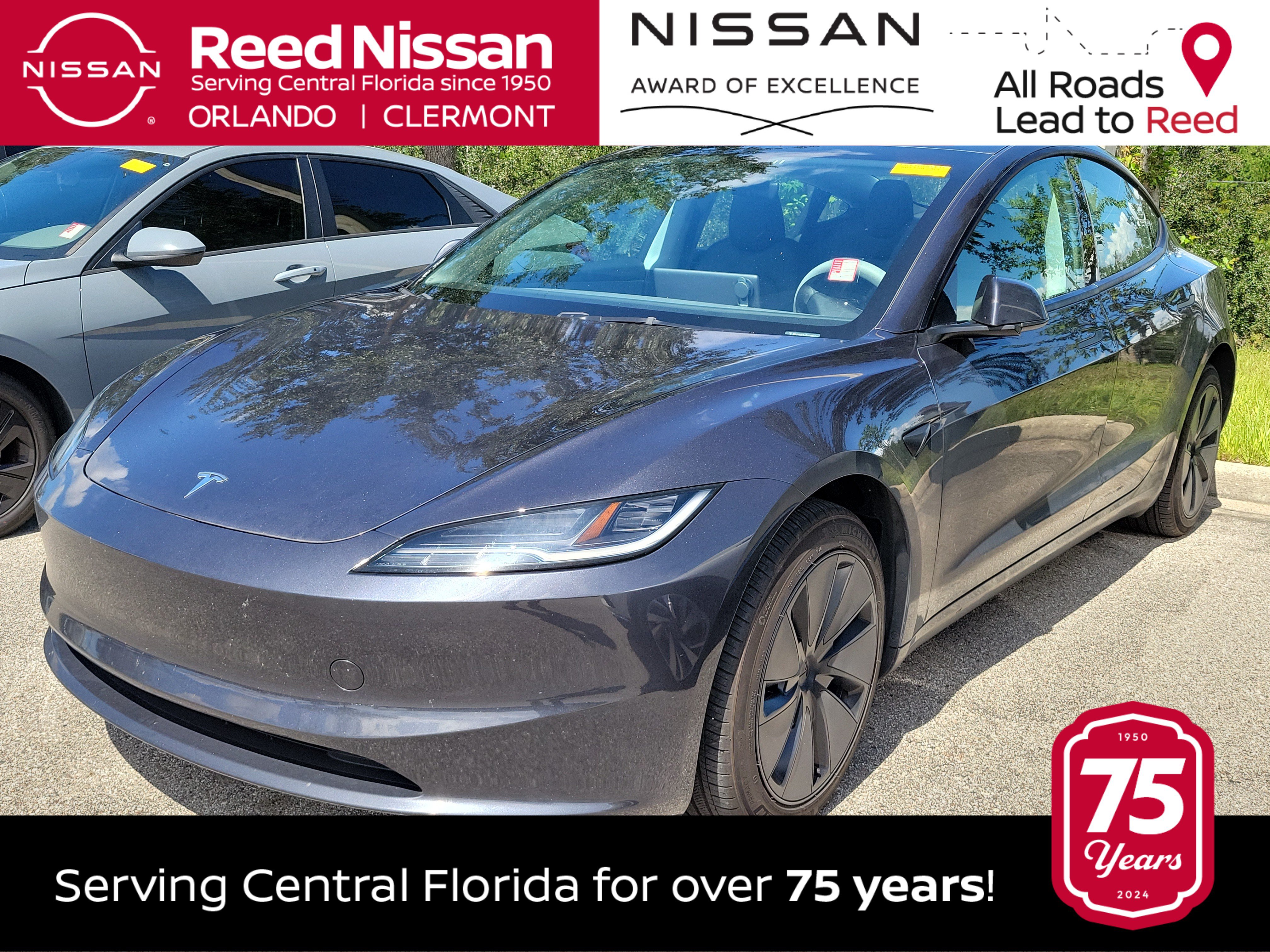 Used 2025 Tesla Model 3 Long Range RWD image 1