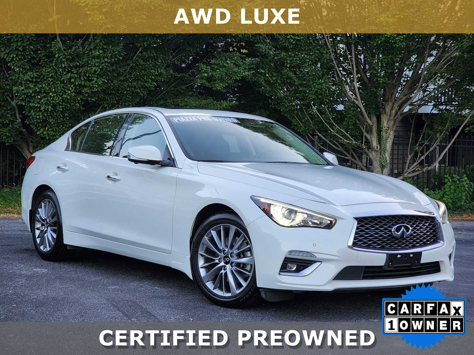 Certified 2022 INFINITI Q50 Luxe w/ Cargo Package