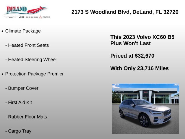 Used 2023 Volvo XC60 B5 Plus w/ Protection Package Premier FWD image 7