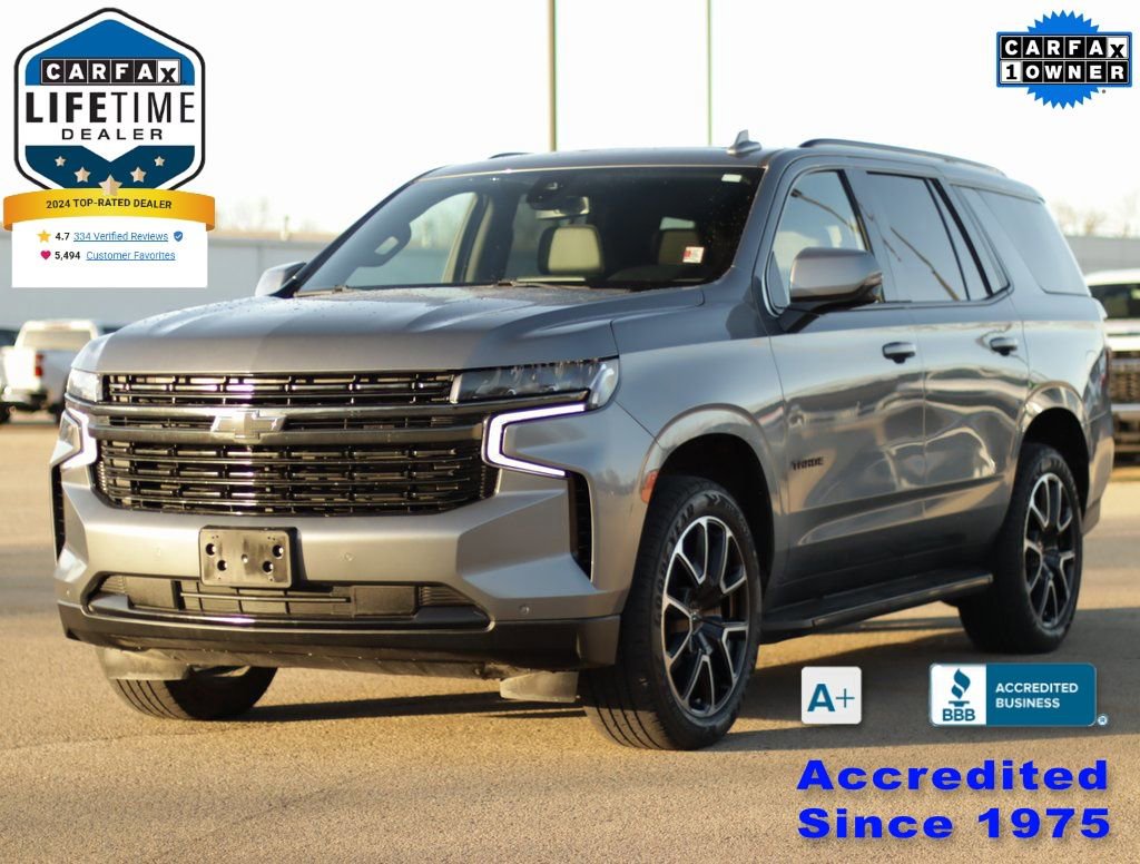 Used 2021 Chevrolet Tahoe RST w/ Luxury Package AWD/4WD image 3