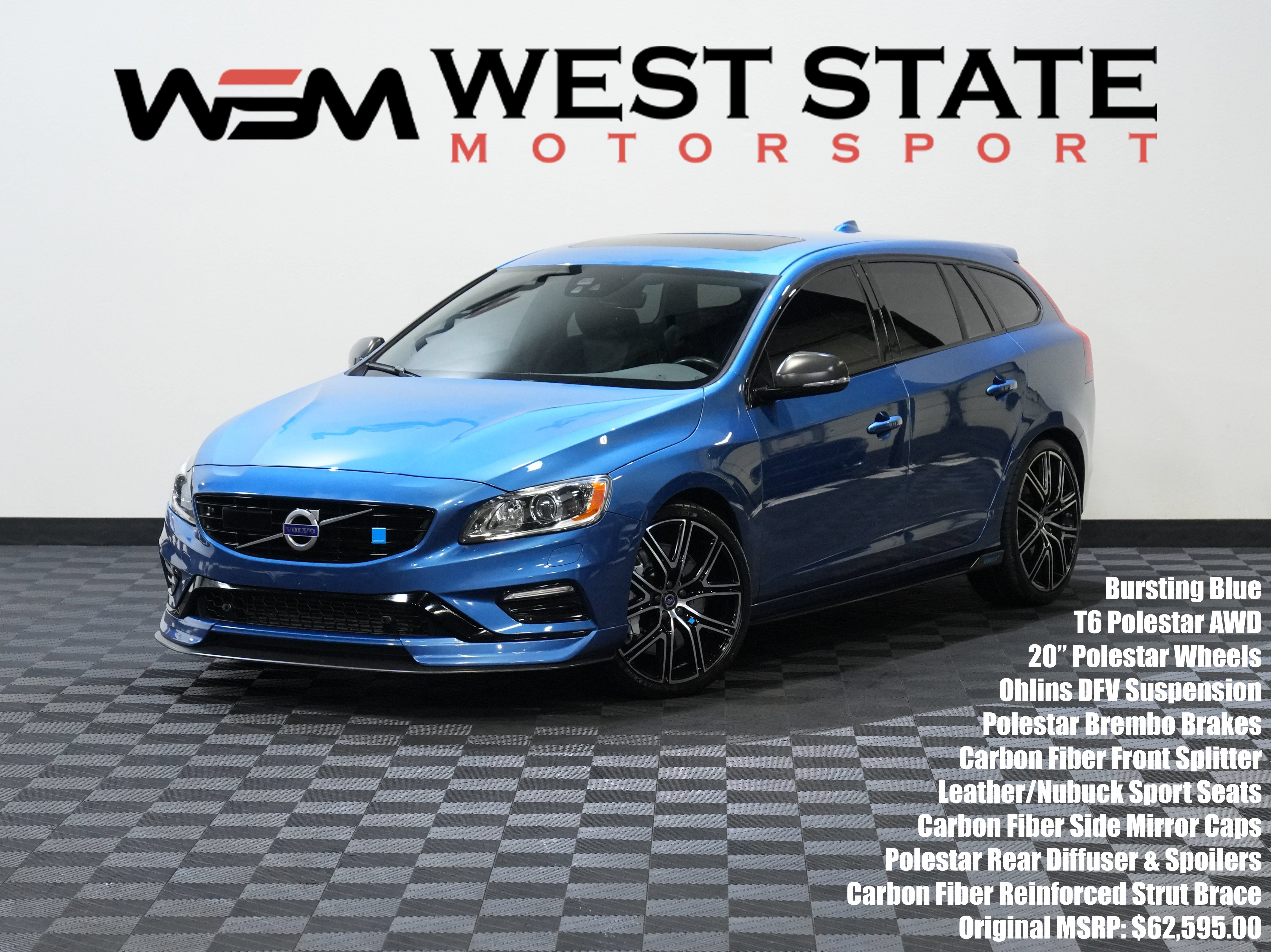 Used 2018 Volvo V60 T6 Polestar