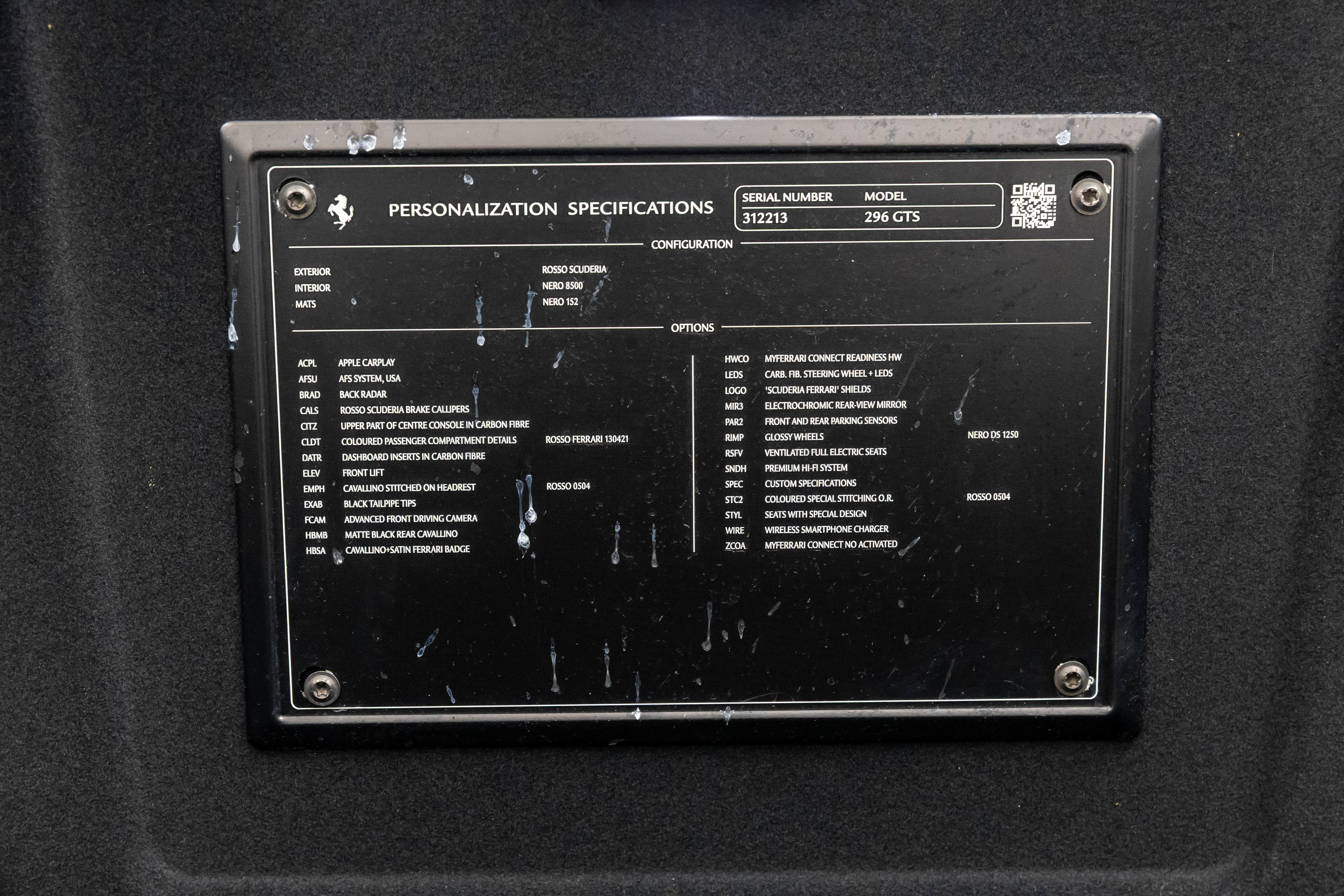 Certified 2024 Ferrari 296 GTS RWD image 27