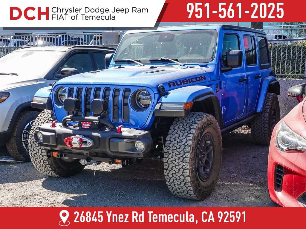 Used 2021 Jeep Wrangler Unlimited Rubicon w/ Xtreme Recon 35" Tire Package AWD/4WD image 1