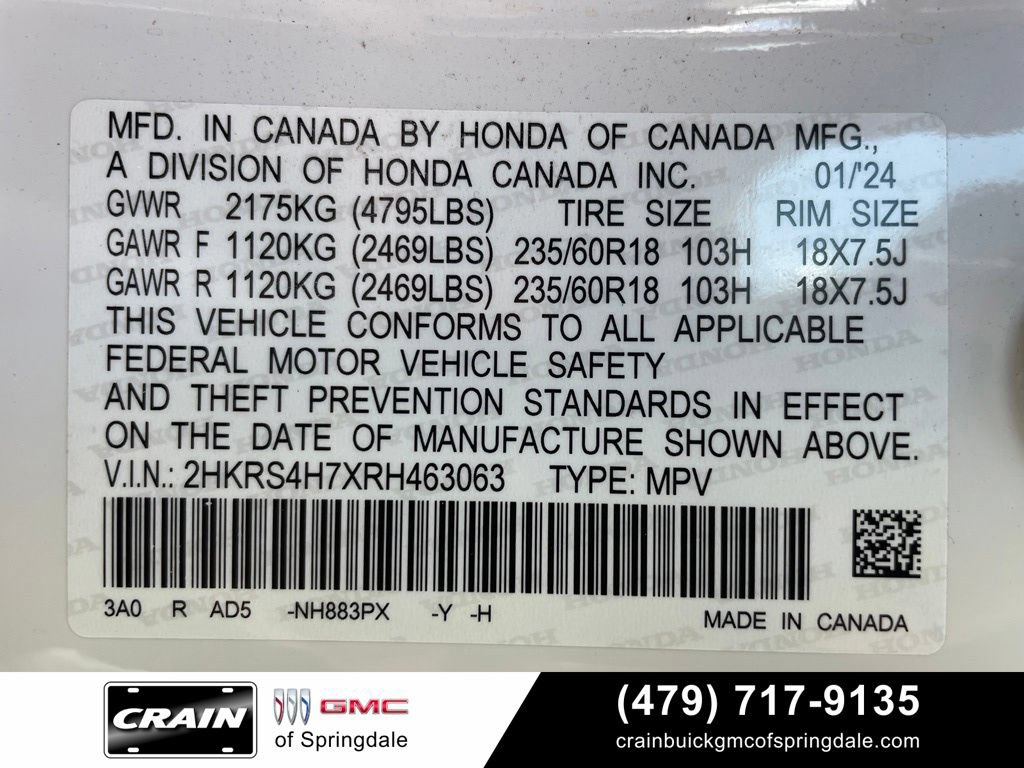 Used 2024 Honda CR-V EX-L image 33