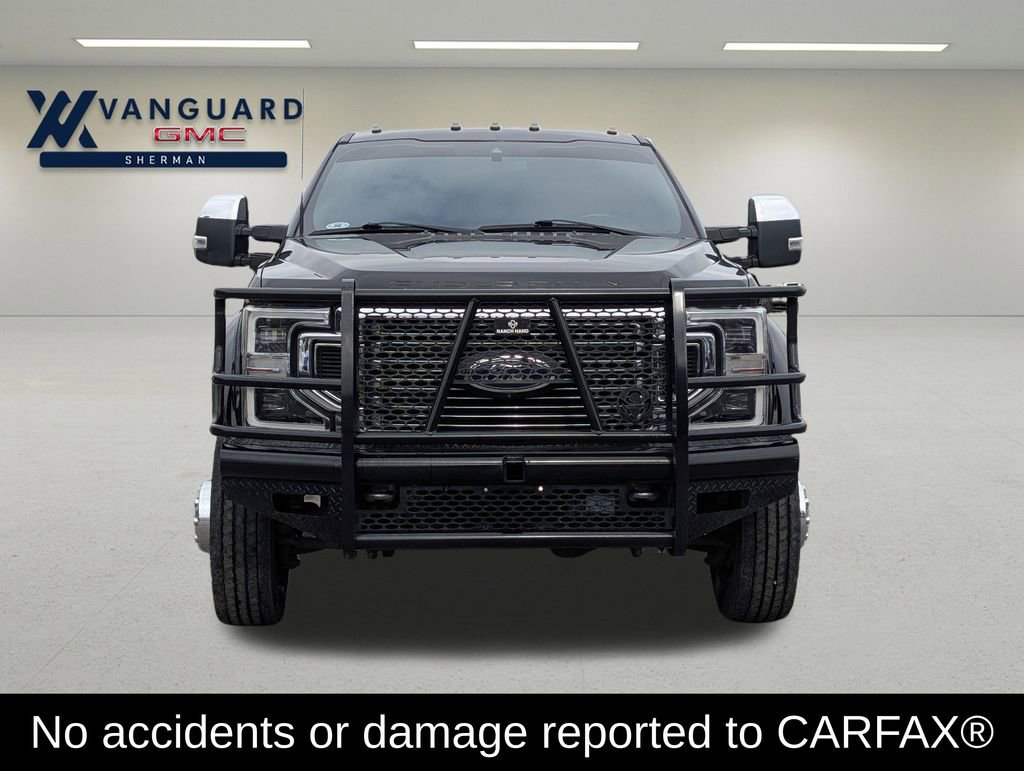 Used 2021 Ford F450 Platinum w/ FX4 Off-Road Package AWD/4WD image 2