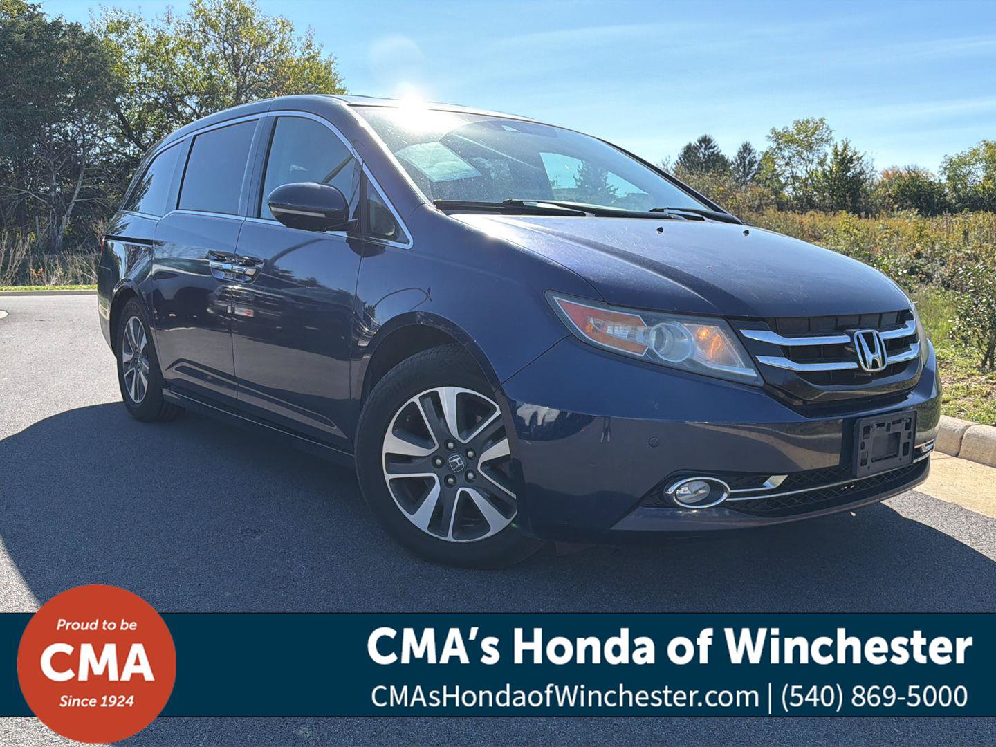 Used 2014 Honda Odyssey Touring Elite
