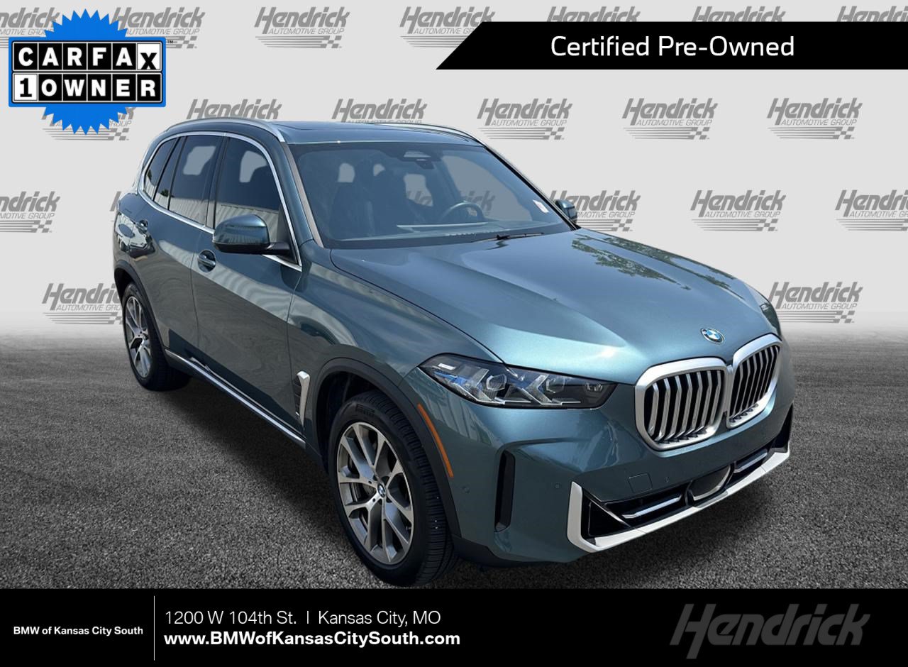 Certified 2024 BMW X5 xDrive40i w/ Premium Package