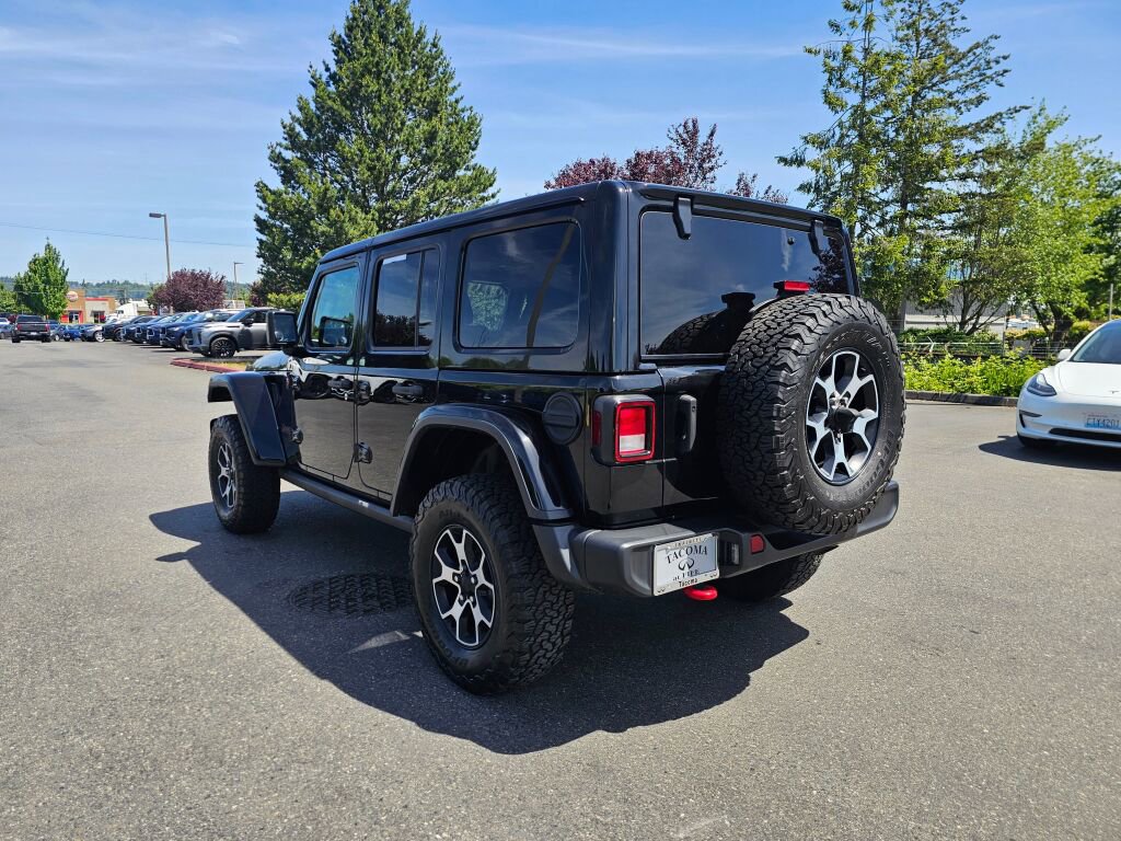 Used 2021 Jeep Wrangler Unlimited Rubicon w/ Uconnect 4C Nav & Sound Group AWD/4WD image 5