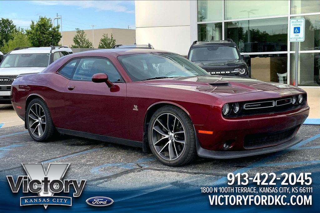 Used 2018 Dodge Challenger R/T Scat Pack w/ Leather Interior Group RWD image 1