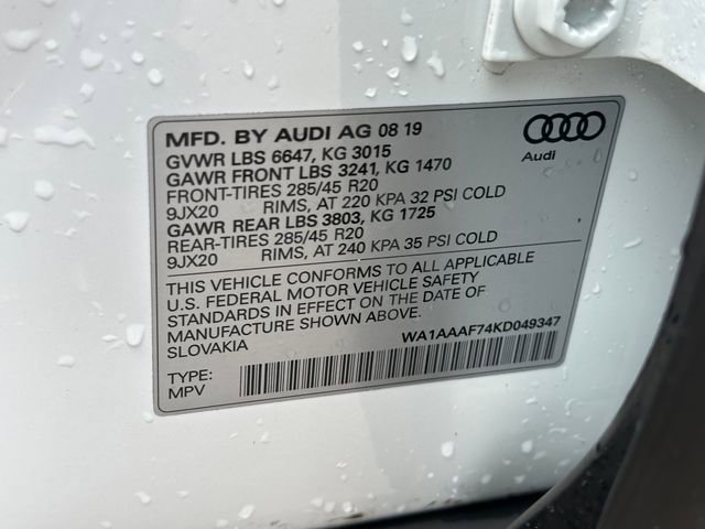 Used 2019 Audi Q7 3.0T Premium w/ Cold Weather Package image 44