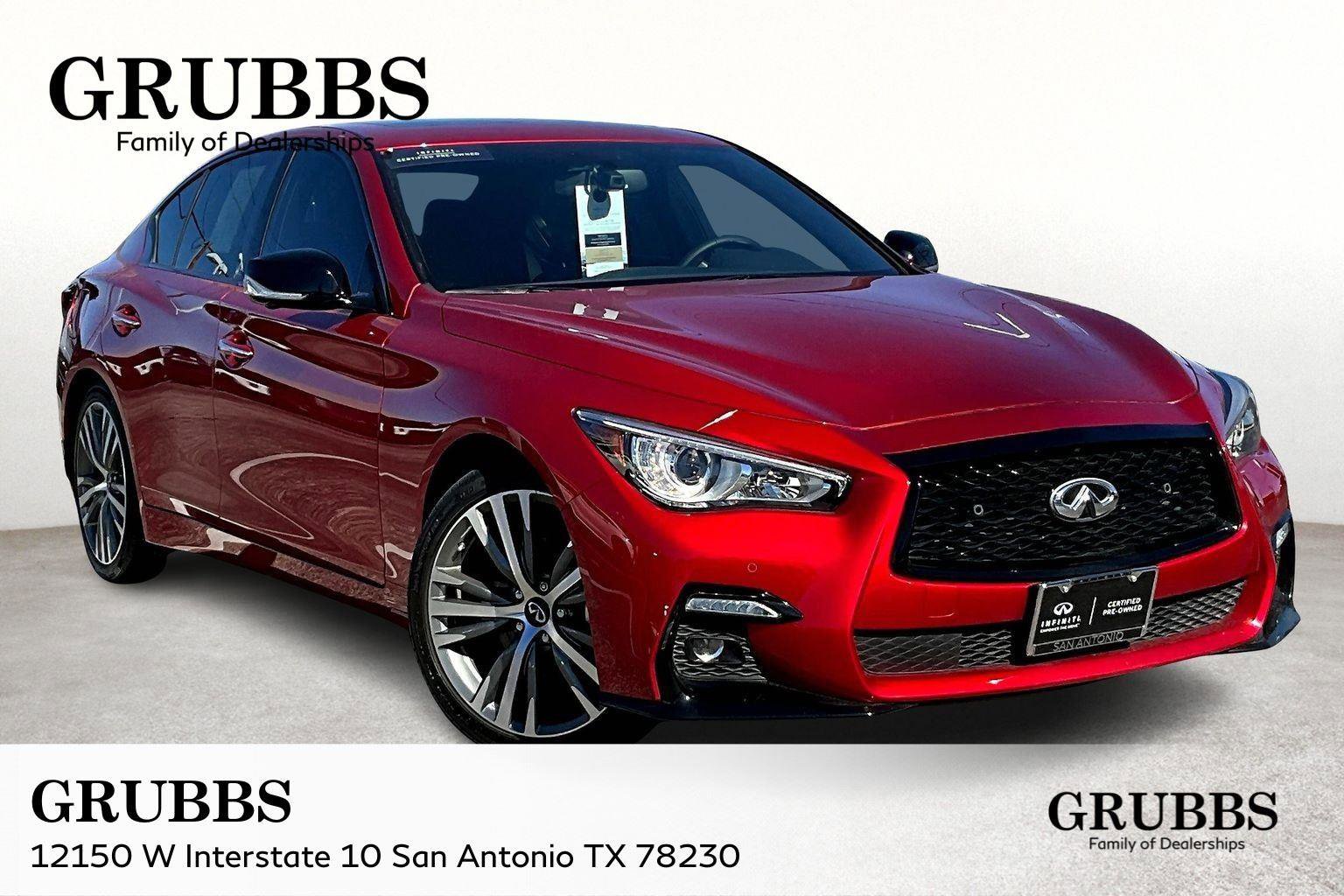 Certified 2023 INFINITI Q50 Sensory