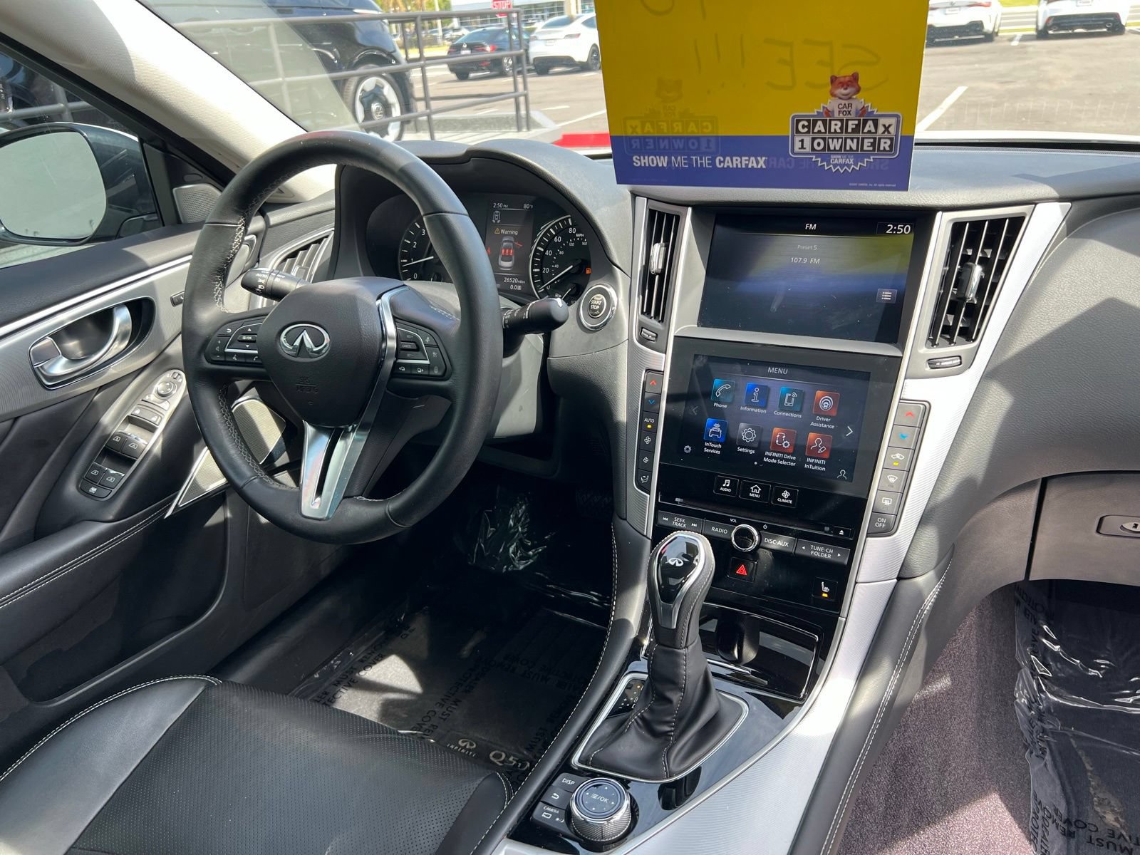 Used 2023 INFINITI Q50 Luxe w/ Cargo Package AWD/4WD image 54