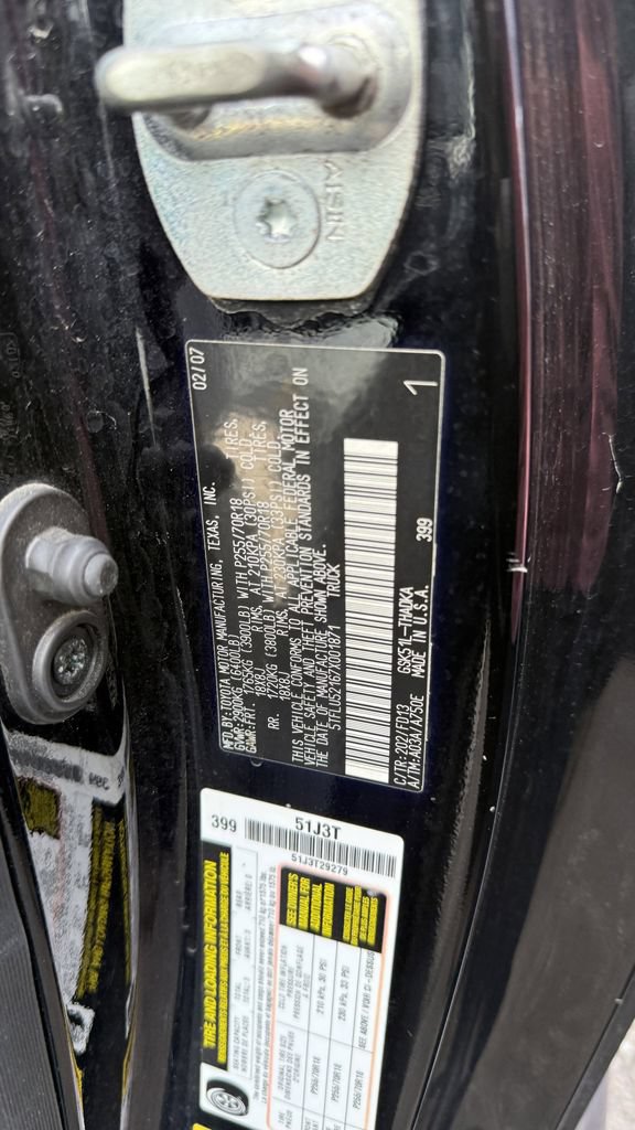 Used 2007 Toyota Tundra 2WD Regular Cab image 6