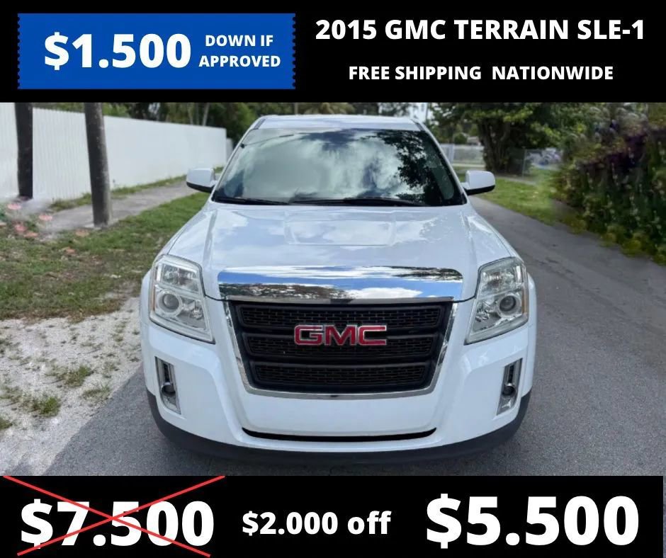 Used 2015 GMC Terrain SLE FWD image 2
