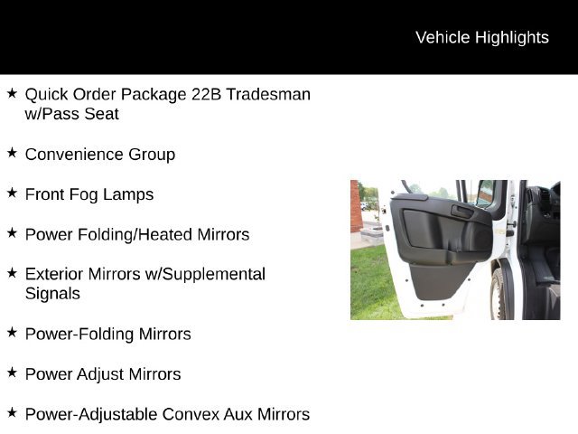 Used 2025 RAM ProMaster 1500 w/ Convenience Group FWD image 4
