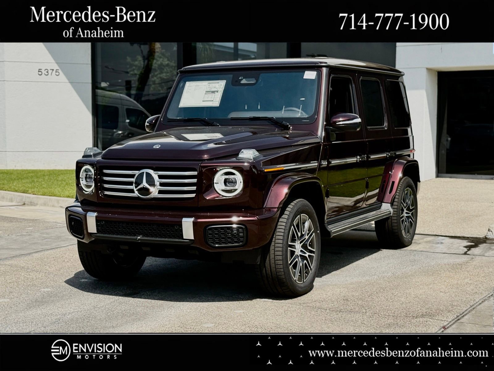 New 2026 Mercedes-Benz G 580 w/ EQ Technology