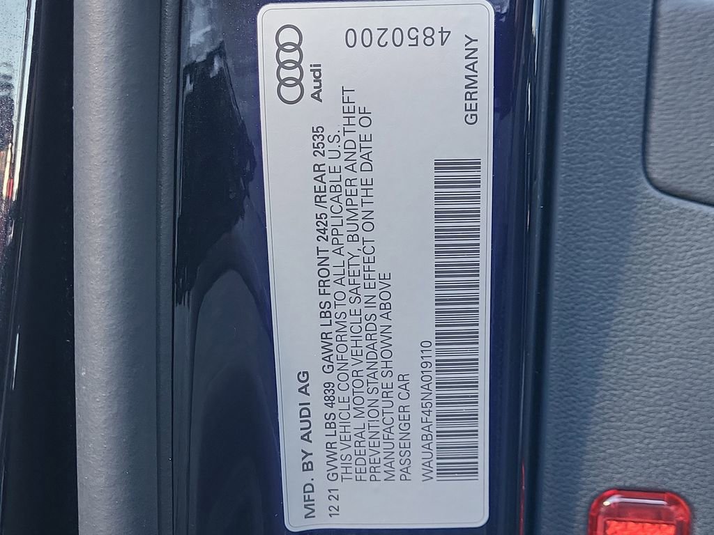 Used 2022 Audi A4 2.0T Premium image 21